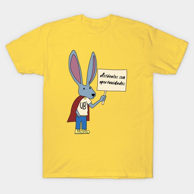 Obstacle bunny T-Shirt by triggerleo